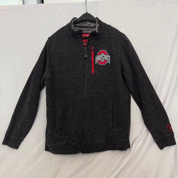 Ohio State Sherpa Lined Full Zip Jacket Men’s Women’s Size Medium Unisex - Picture 10 of 11